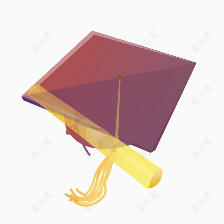 毕业帽款式奖章