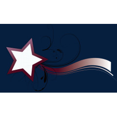 星星背景海报促销ppt素材