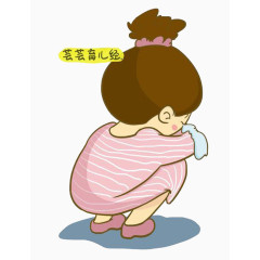 唉声叹气的妈妈伤心的流泪