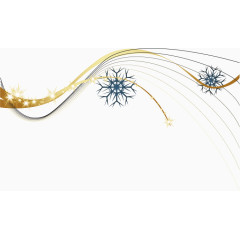 金色节日动态线条背景