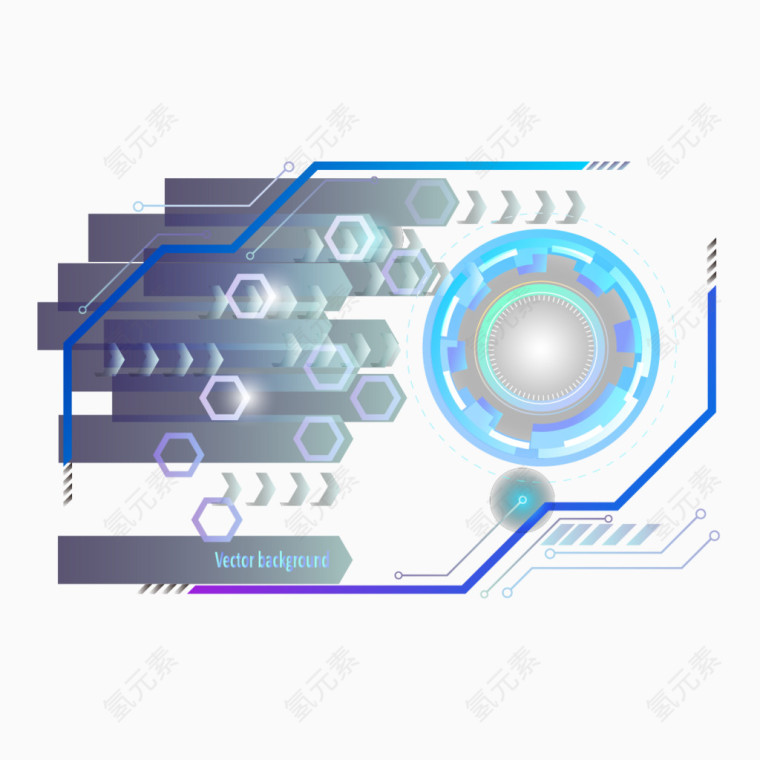 矢量科技素材