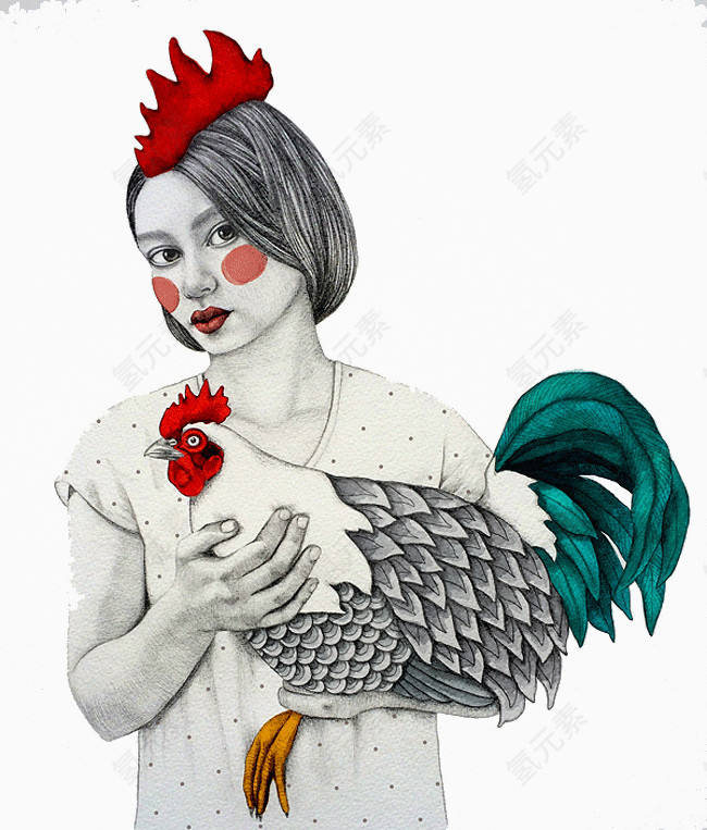 个性独特的插画