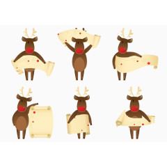 手绘羊羊小清晰海报可用素材