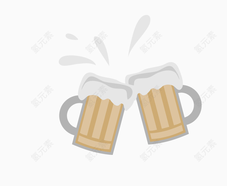 啤酒矢量图