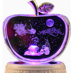 平安水晶圣诞节礼物