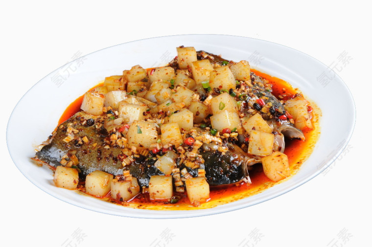 炒凉粉块