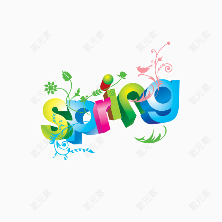 spring艺术字