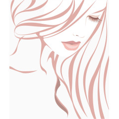 矢量时尚美女插画设计素材