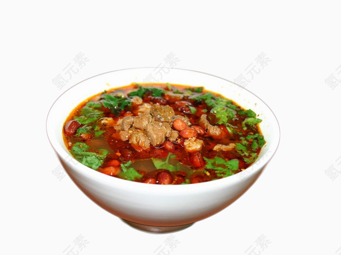 美味的酸辣粉图片