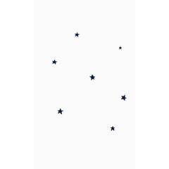 黑色漂浮五角星