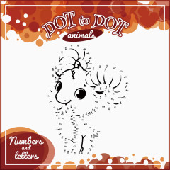 卡通字母动物设计