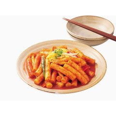 韩式辣炒年糕菜