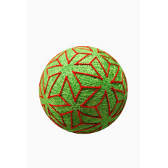 红绿色手鞠球矢量