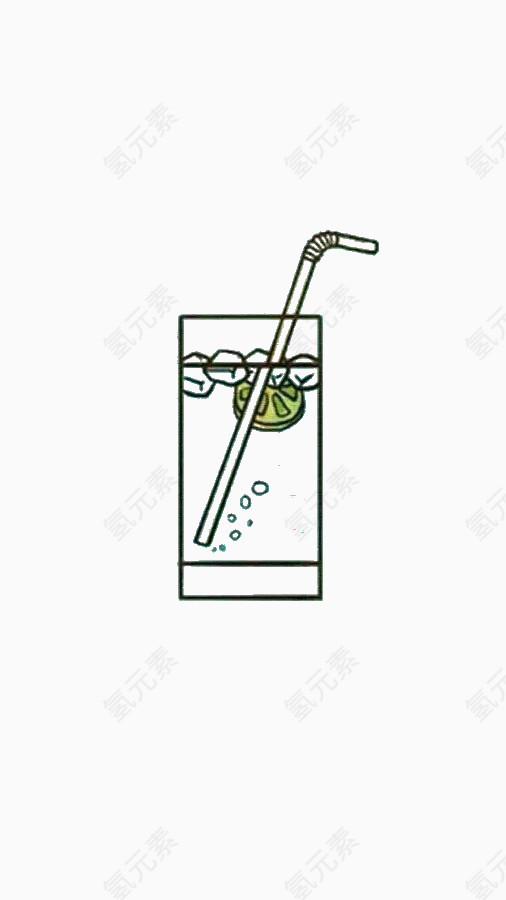 冰镇柠檬水