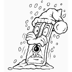 温度计天气预报寒冷