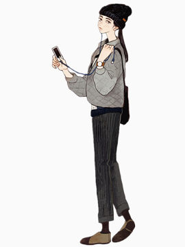 卡通女孩