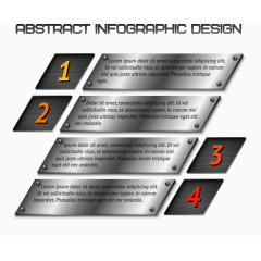 灰色金属质感目录页