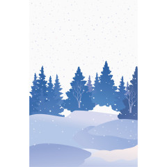 雪景冬季素材