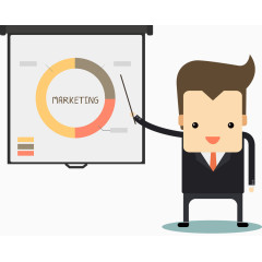 销售职场精英PNG图