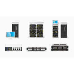 矢量电脑显示屏