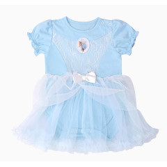 安妮格迪斯女宝宝连体衣公主裙