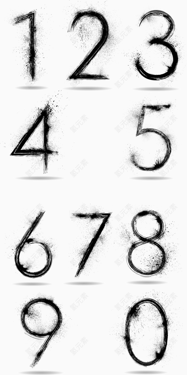 阿拉伯艺术数字