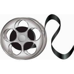 矢量手绘电影胶带