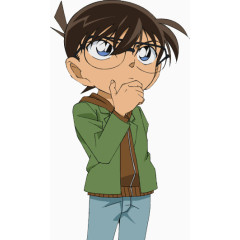 柯南 免抠 思考