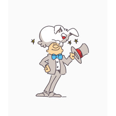 魔术师和和兔子