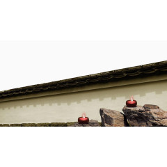 中式屋檐建筑设计素材