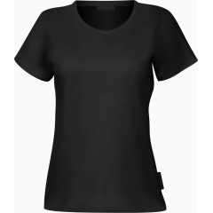 矢量手绘黑色短袖