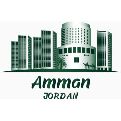 矢量漂亮的城市建筑