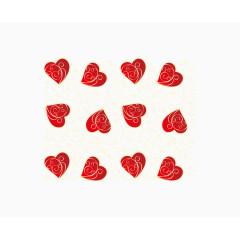 矢量花纹底纹设计素材