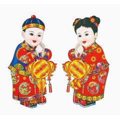 免抠素材新年好图片