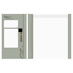 时尚清新实景婚纱