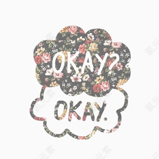 OKAY英文艺术字