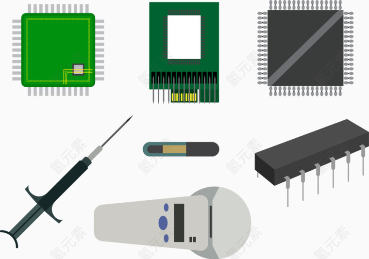 矢量图集成电路