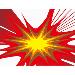 鞭炮爆炸效果元素