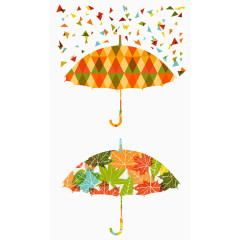 保护伞图案素材