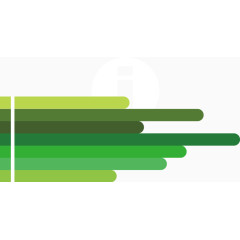 矢量创意设计横向柱形数据分布标签图