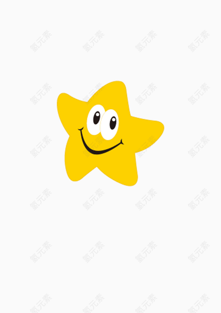 卡通 五角星 星星