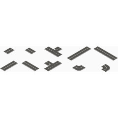 道路设计矢量免费下载