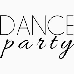 舞会英文艺术字