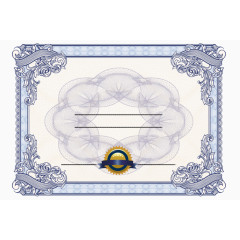 欧式奖状