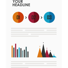 矢量比例图表统计