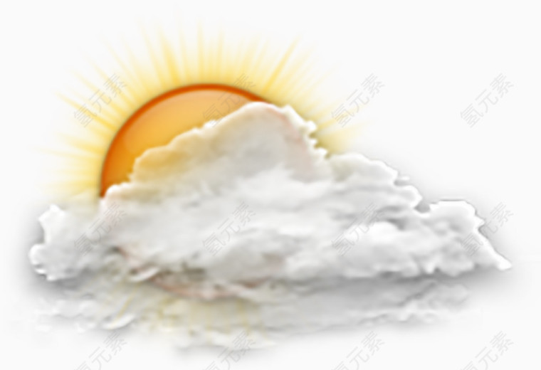 天气预报多云遮太阳