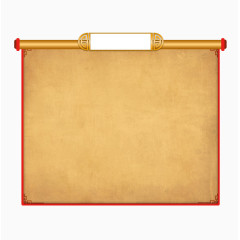 古典卷轴 边框纹理 中国风