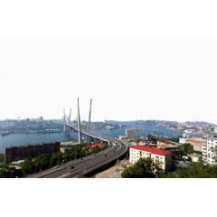 市中心道路街道高楼