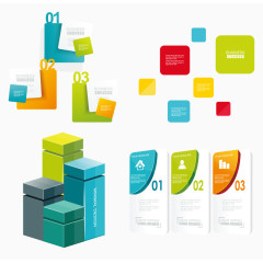 商业ppt数据信息矢量