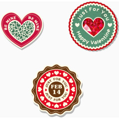 你同型卡片矢量图